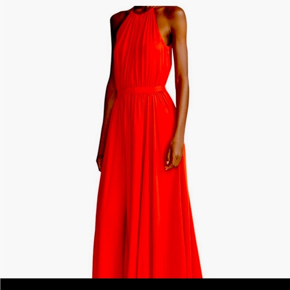 Polo Ralph Lauren Sleeveless Halter Maxi Dress - Picture 1 of 7